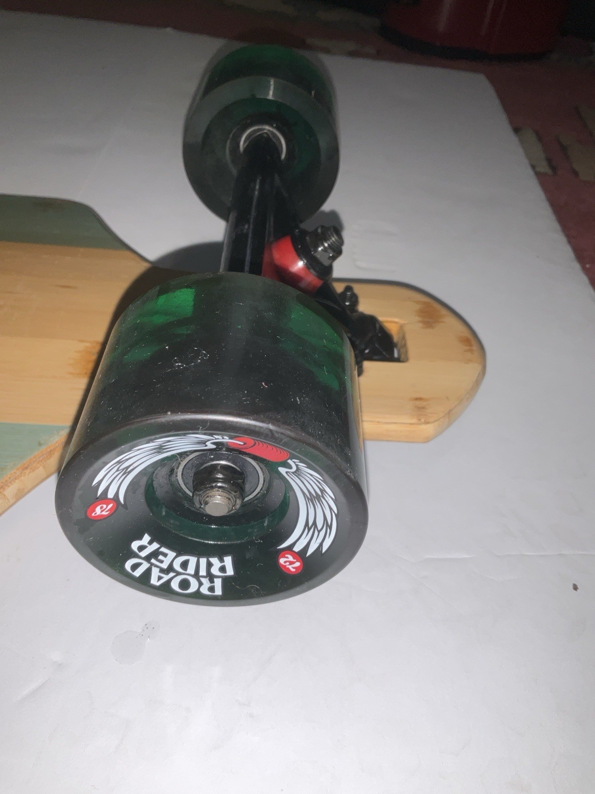 Santa Cruz Skateboard Drop Thru Longboard 41 Inch Complete Never Ridden