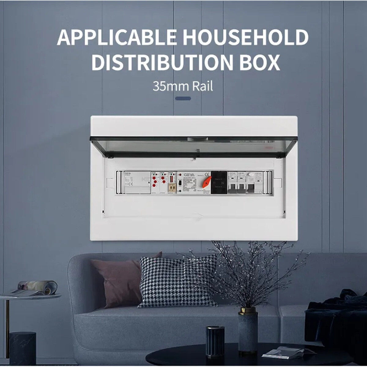 GEYA ATS PC Dual Power Automatic Power 3Pole 100A 220V Transfer Switch Grid NEW