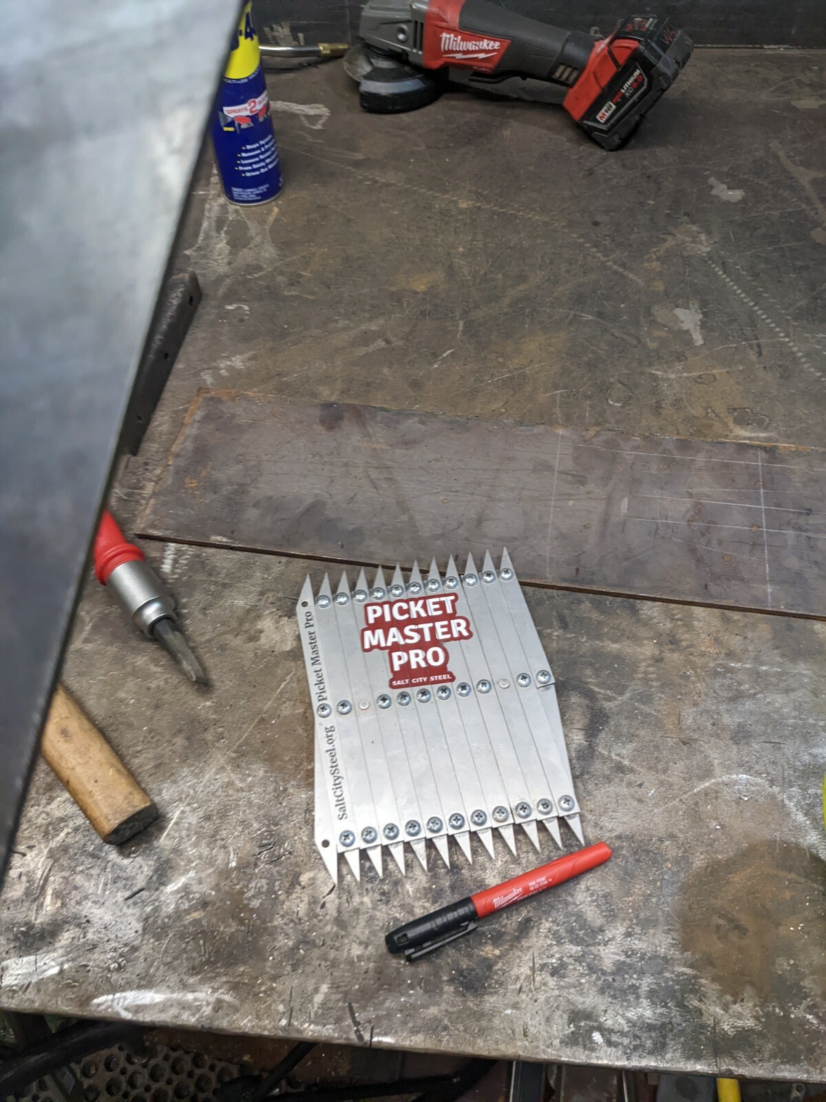 Picket Master Pro 12 point The Equal Spacing Layout Tool.