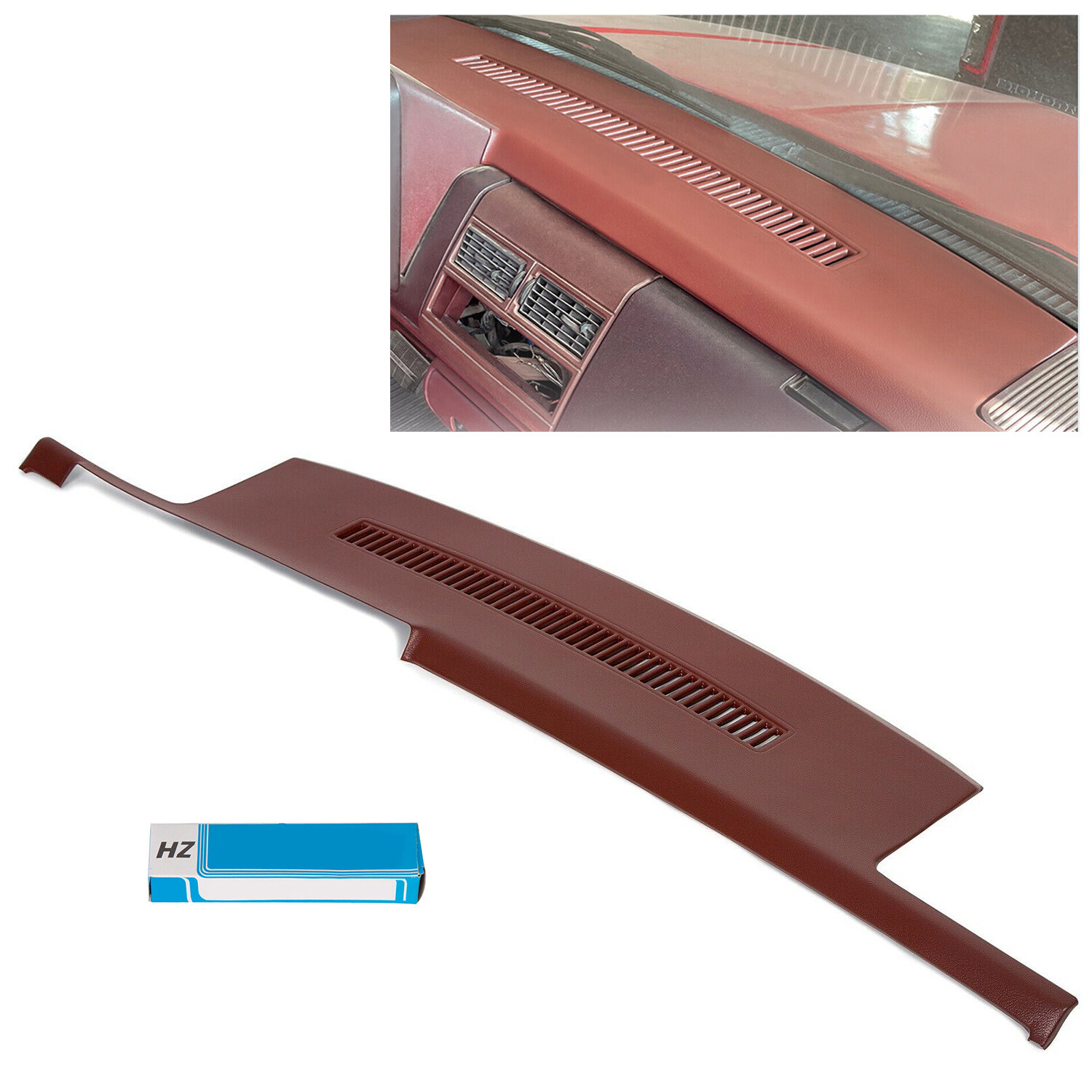Dash Cover Cap Garnet For 88-94 Chevy GMC Pickup Blazer Suburban