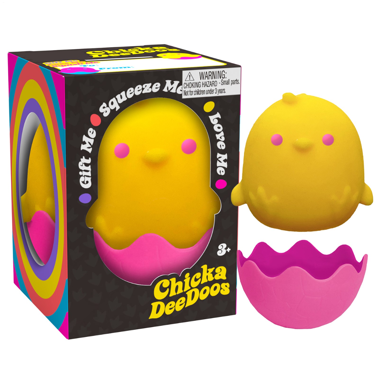 NeeDoh Bunnies & Chicks Assortment Fidget Squish Toy Squeeze Ball Easter Gift