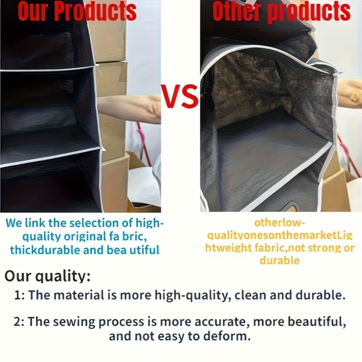 Trunk Cargo Organizer Collapsible Storage Bin Bag For Caddy Car Truck SUV