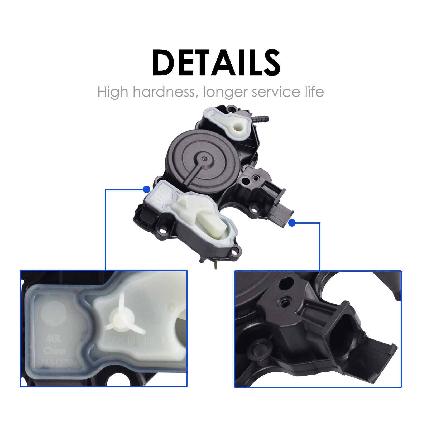 06K103495AH PCV Valve Oil Separator For 2014-2020 Golf GTi Jetta 1.8T 2.0T