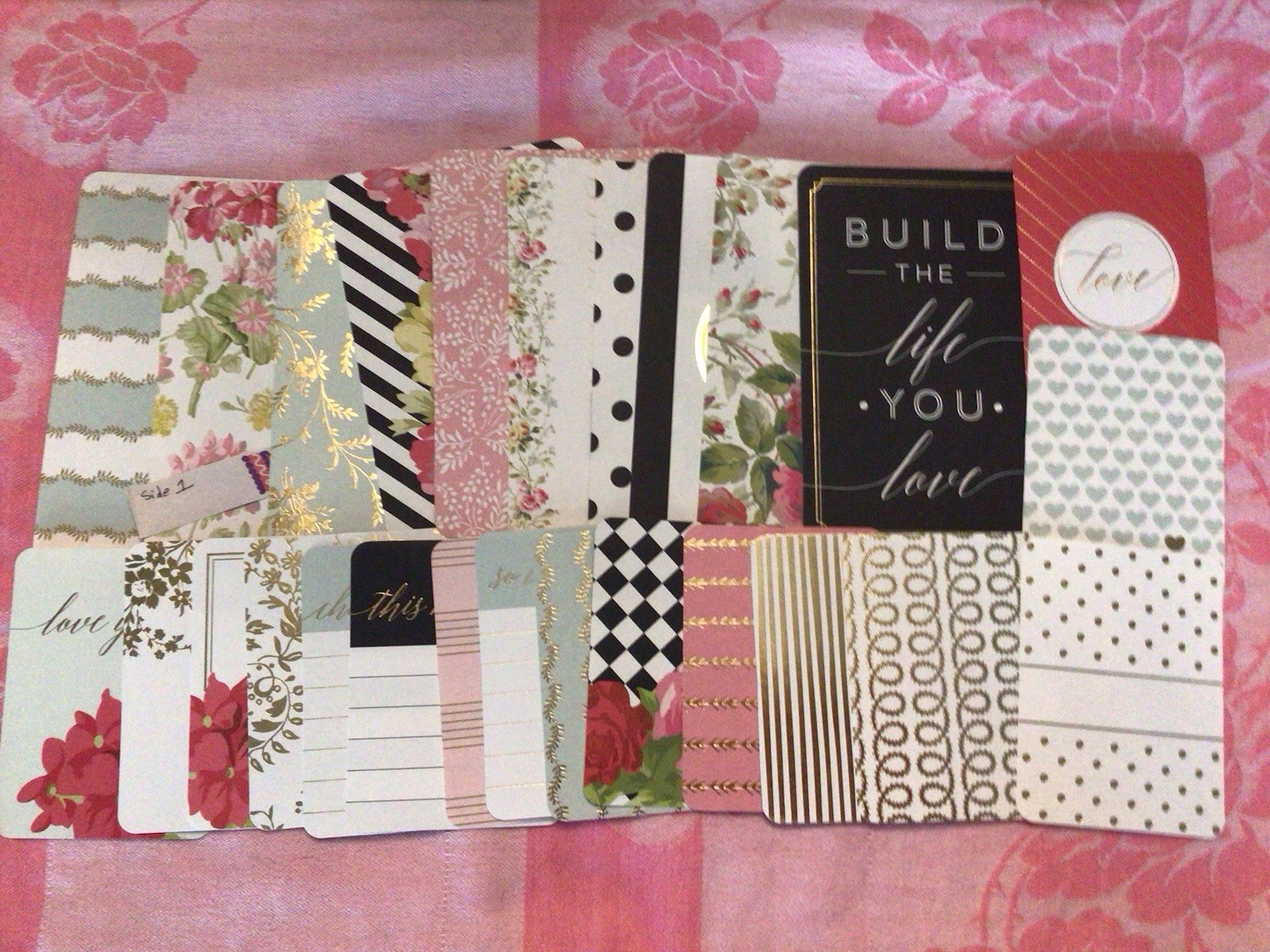 Anna Griffin “post Cards” 6x4 & 3x4 set of 44 NEW