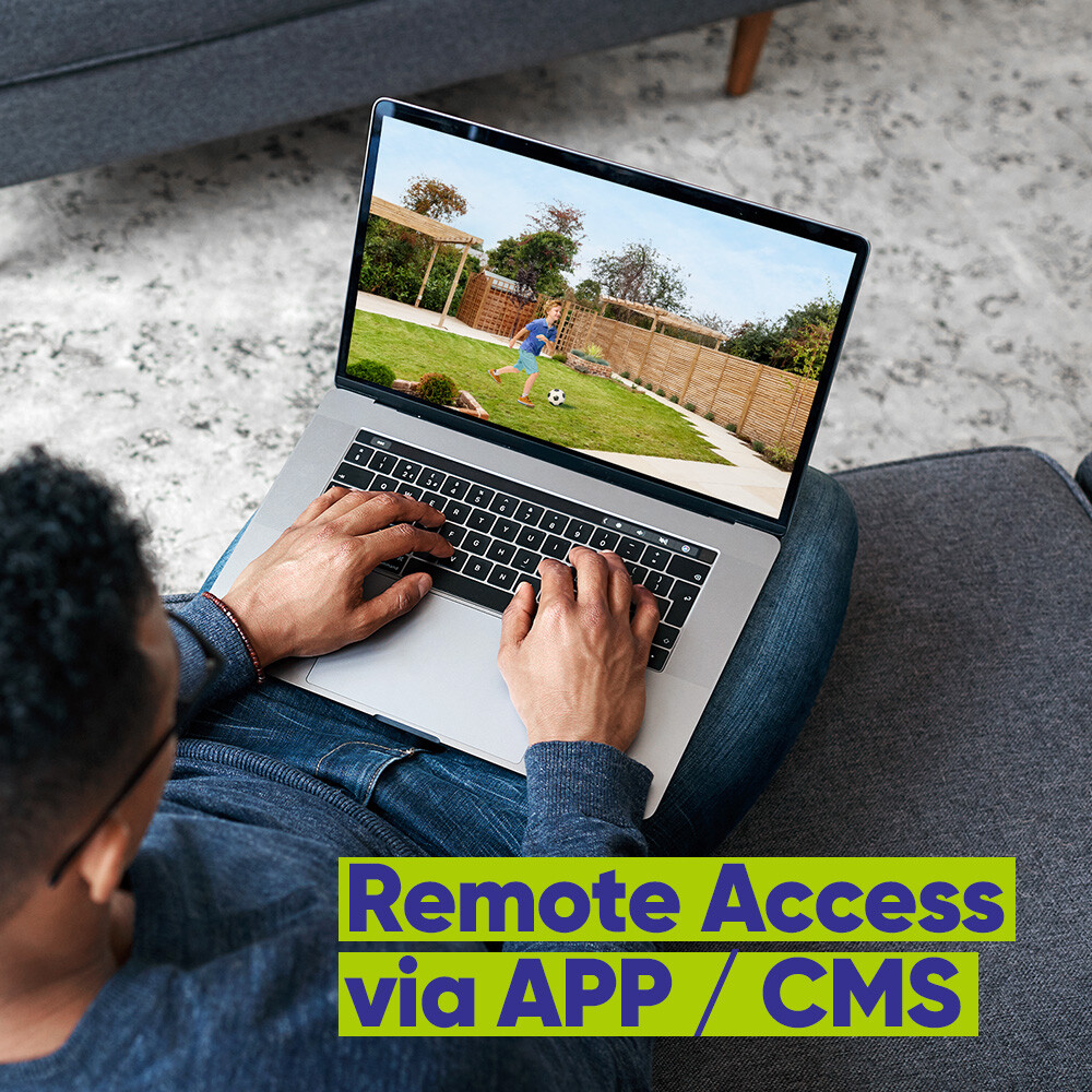 SANNCE 8CH 4K NVR 8MP Two Way Audio POE PT Security Camera System AI Detection