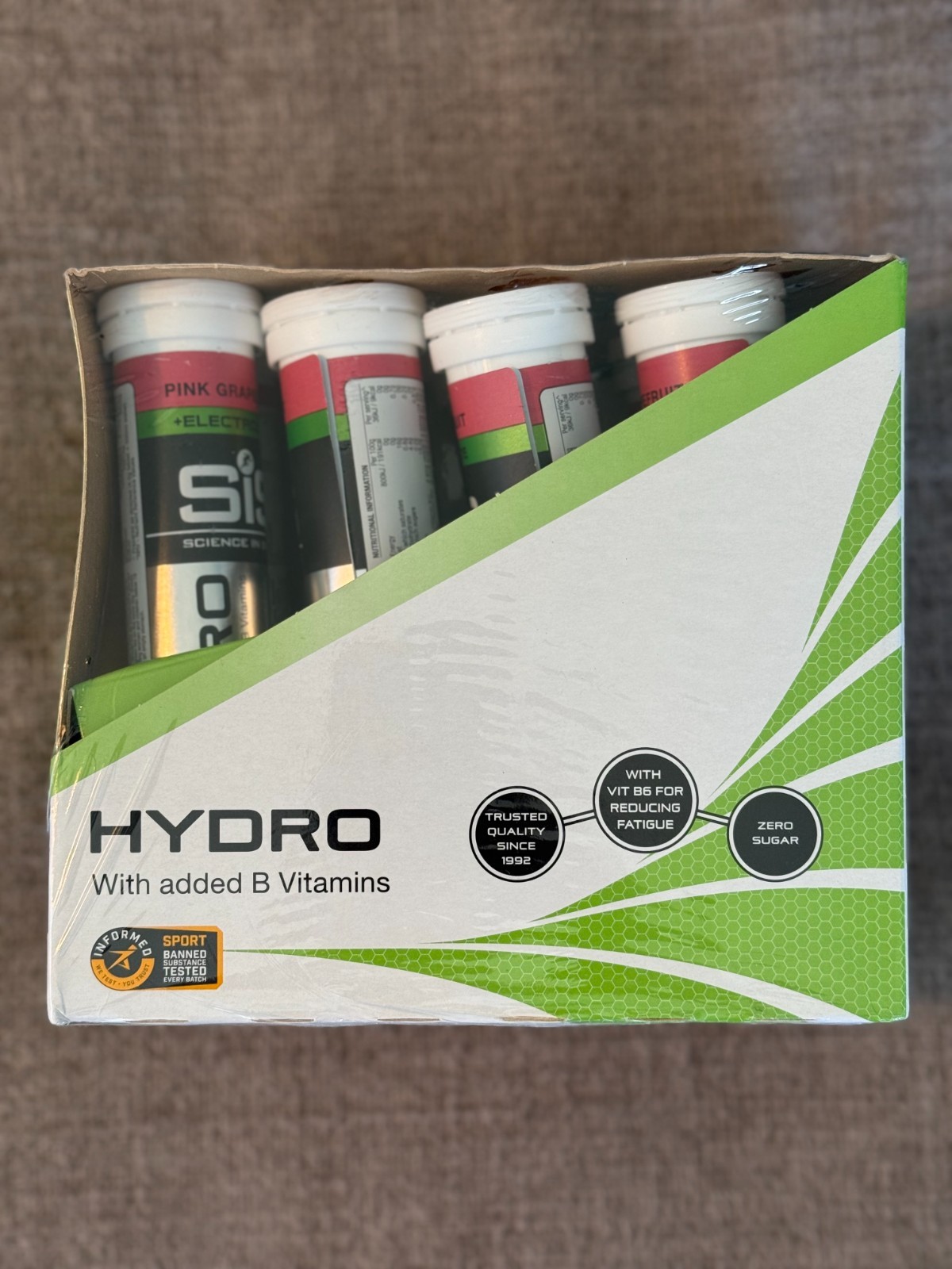 Science In Sport SIS GO Hydro Tablet 8-Packs (20 Tablets x8) - Pink Grapefruit