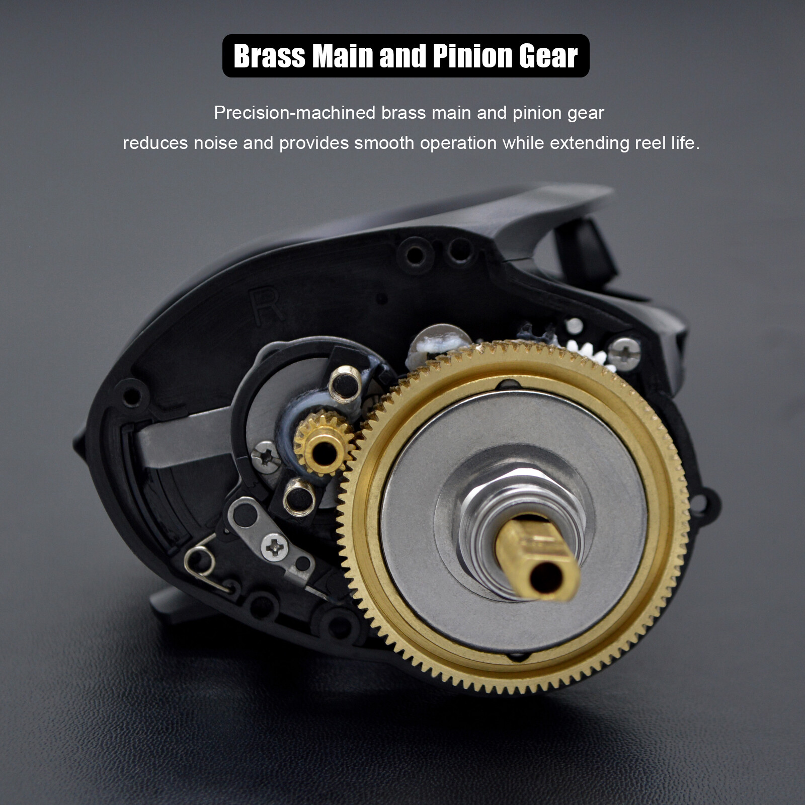 CAMEKOON Bucara 300 Baitcasting Reel 6.3:1 for Fresh & Saltwater Casting Fishing