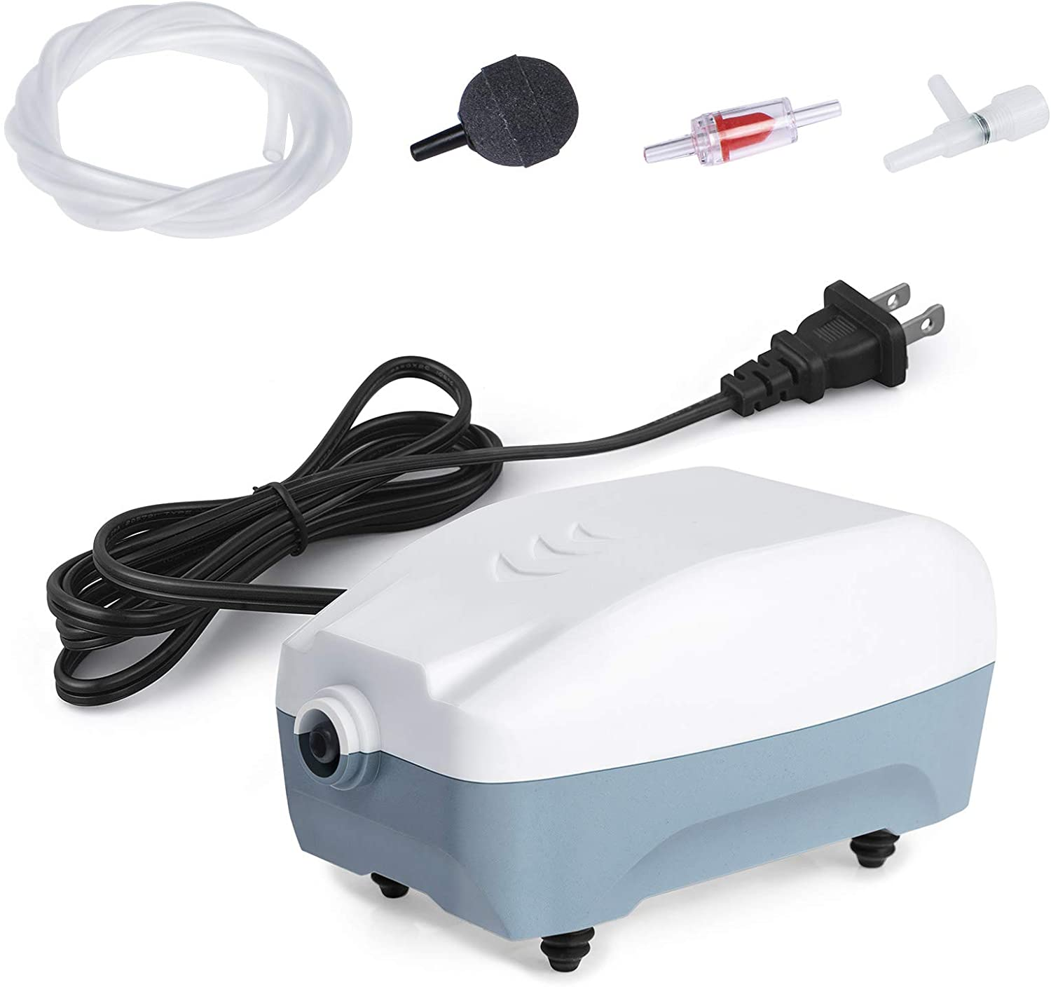 Adjustable Silent Air Pump for Aquarium Fish Tank Electric Oxygen Pump