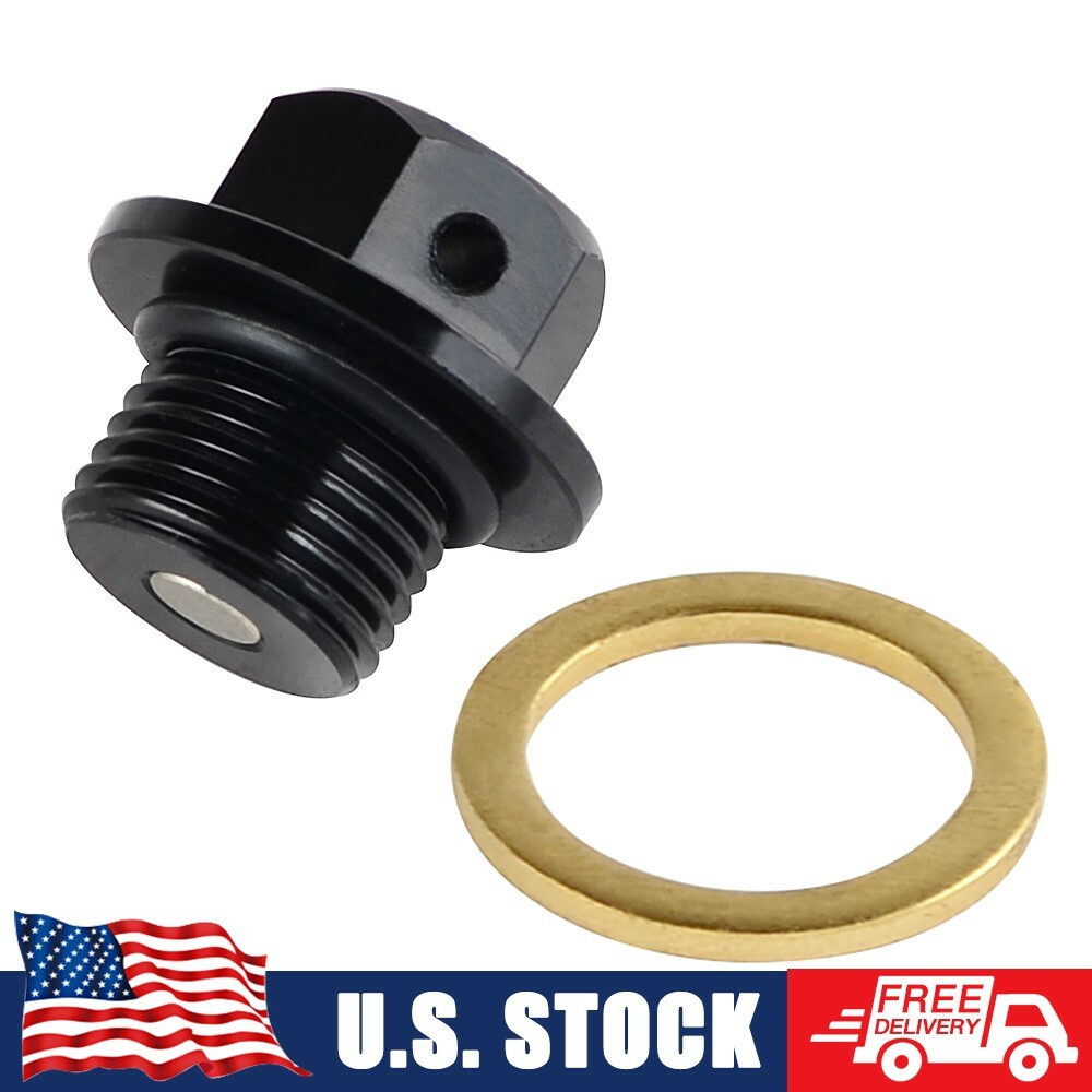 M14 Oil Pan Drain Plug Bolt Cap For Suzuki GSXR 400R 600 750 1000 1100 1990-2023