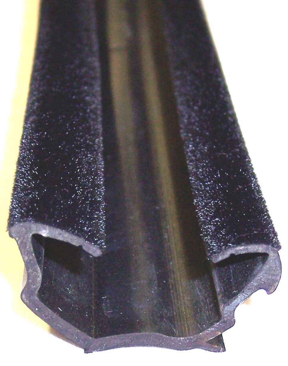 1980-1990 Chevrolet Caprice & Impala 4 dr front door window channel seals, pair