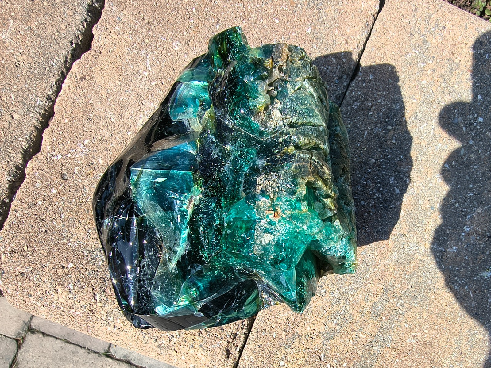 Master Andara Emerald Shift Andara crystal 470 gram