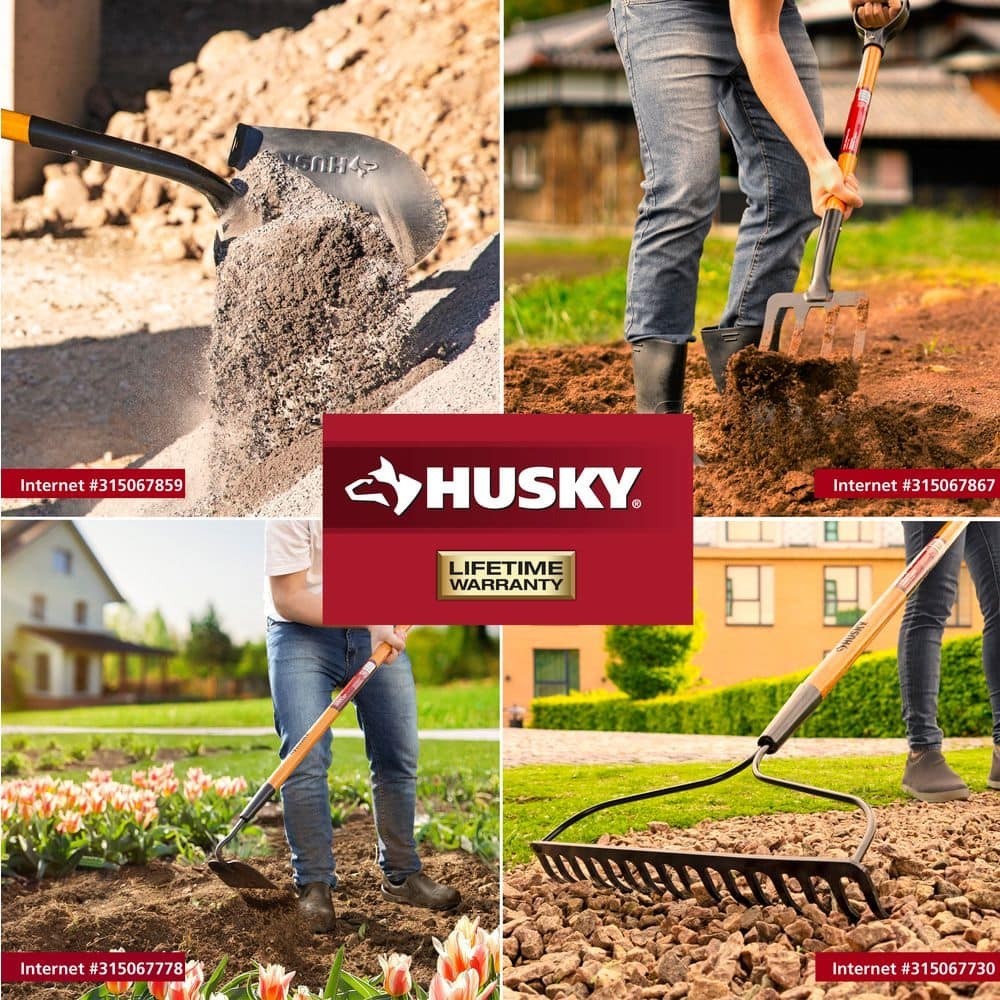 51 In. L Wood Handle Garden Hoe Outdoor Gardening Tool