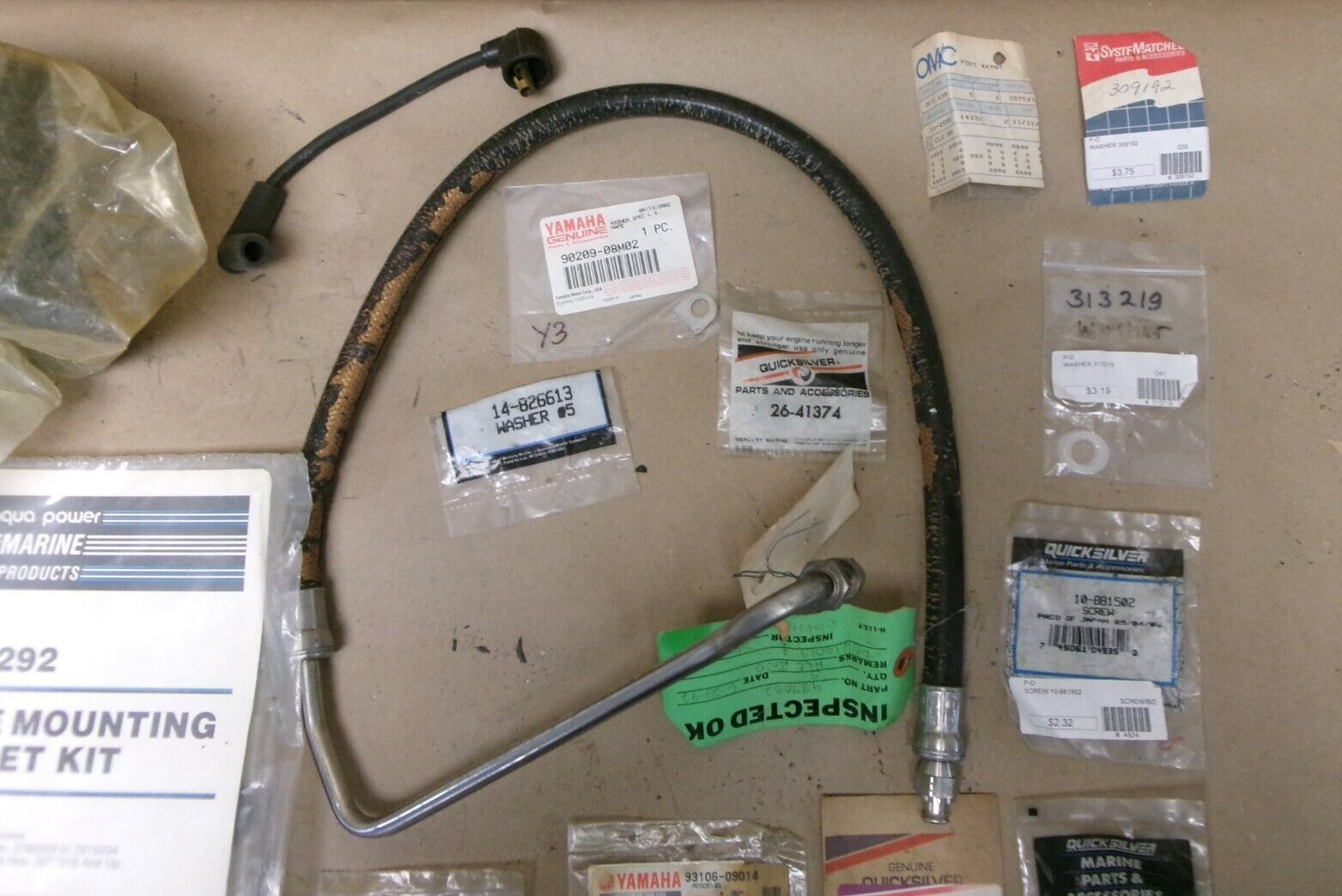 Mostly New Assorted Outboard and Sterndrive Parts (various brands)