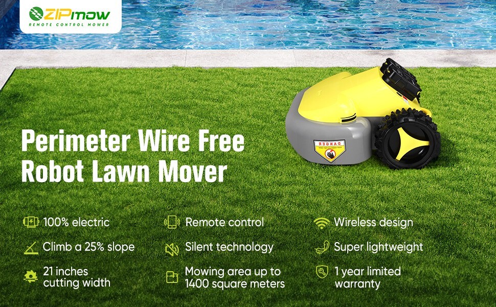 Zipmow RC robotic mower