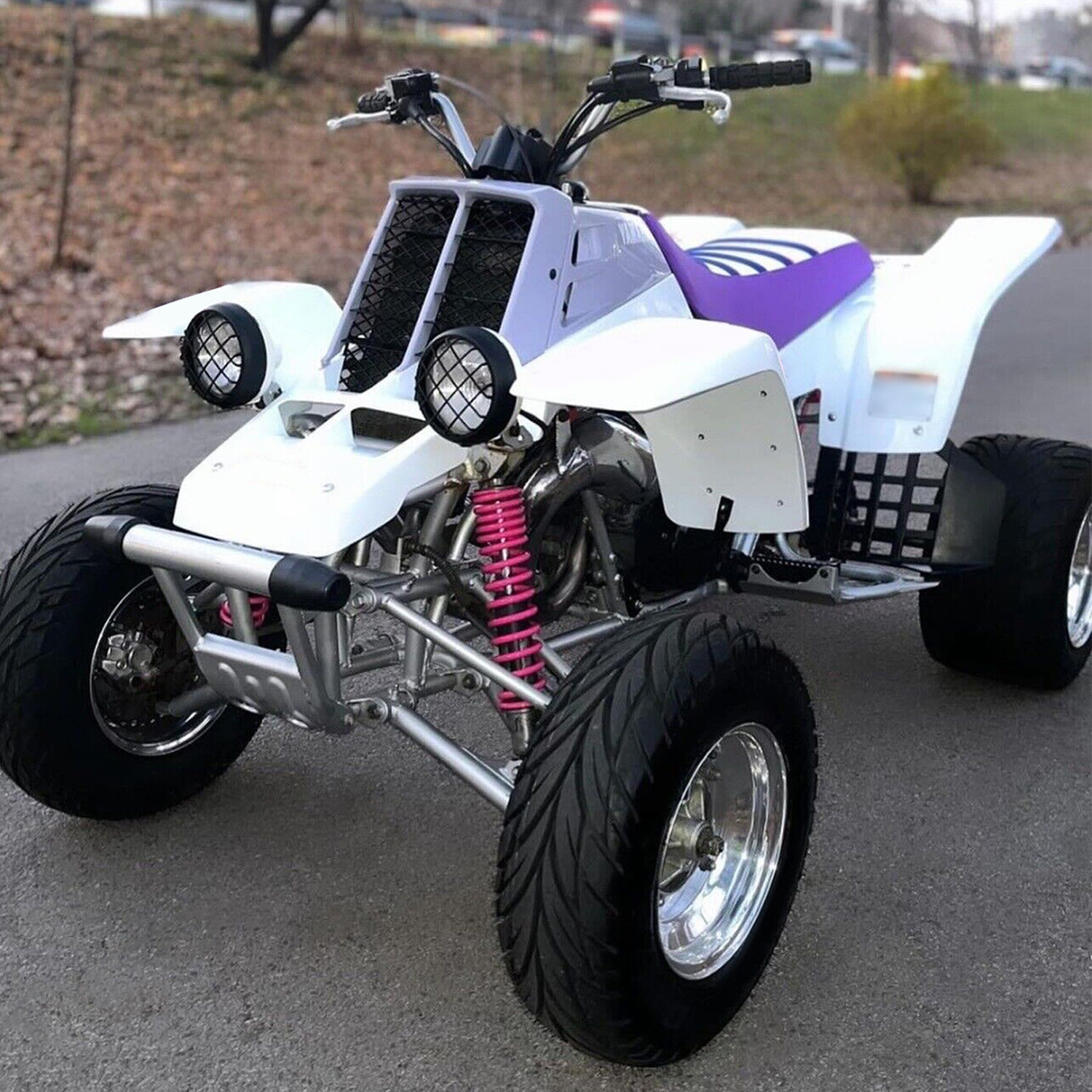 New Front Bumper Silver For 1987-2006 For Yamaha Banshee 350 YFZ350