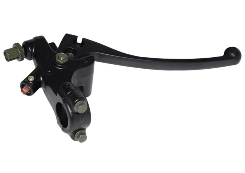 Motorcycle 7/8" Handlebar Hydraulic Brake Master Cylinder with Wire Clutch Lever