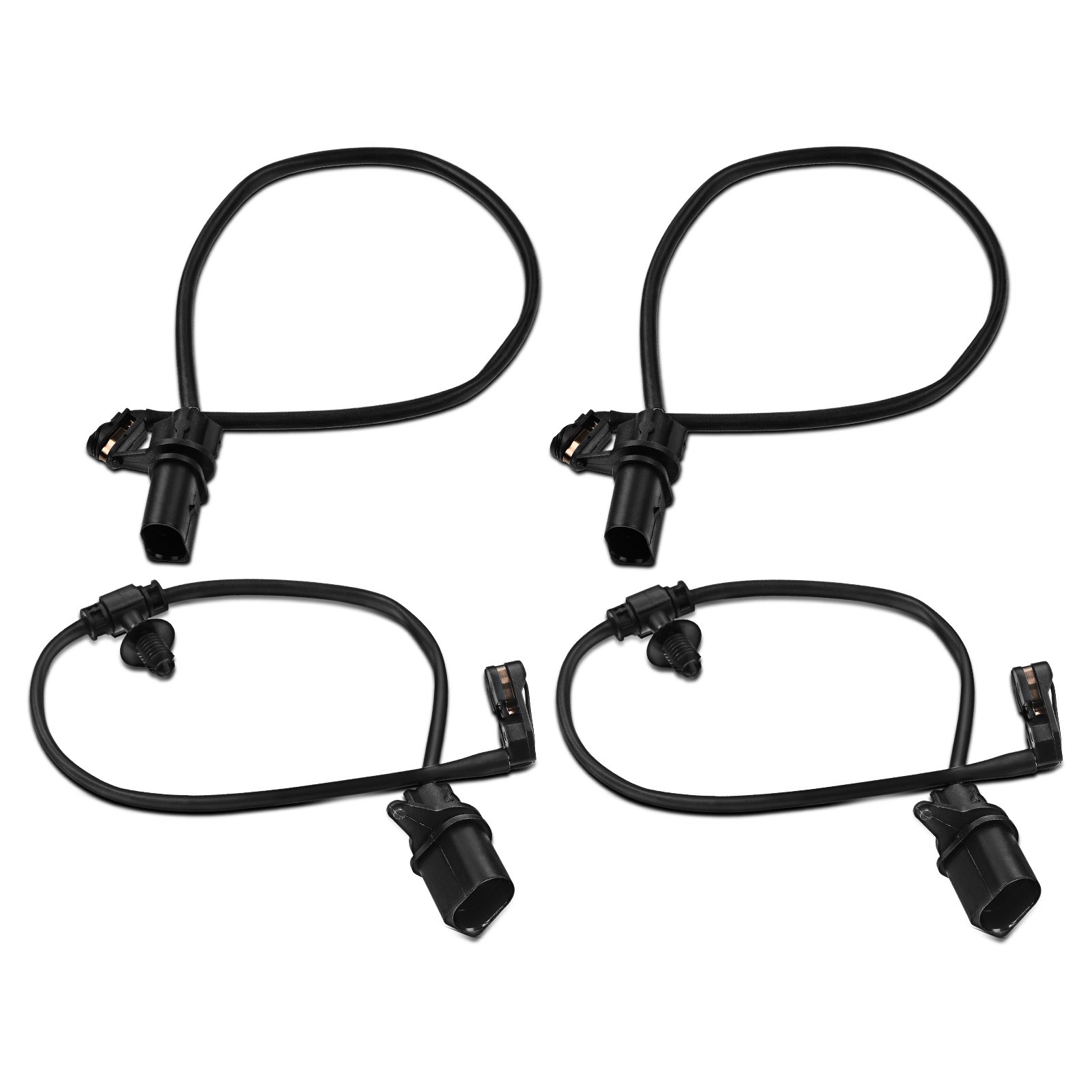 4pcs Brake Pad Wear Sensor for Audi A4 2018-2020 Q7 2017-2020 Q8 Front and Rear