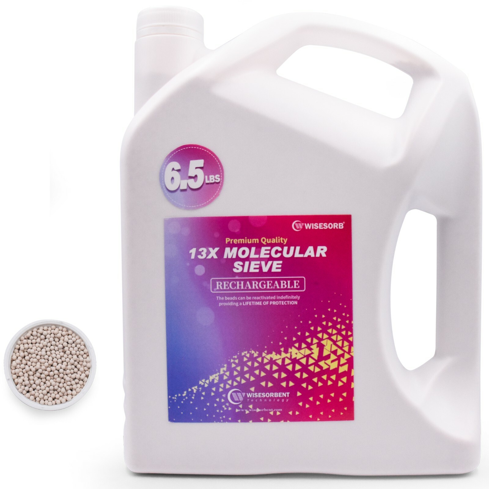 Premium Quality Desiccant Bulk Material (13X Molecular Sieve), 6.5 LBS