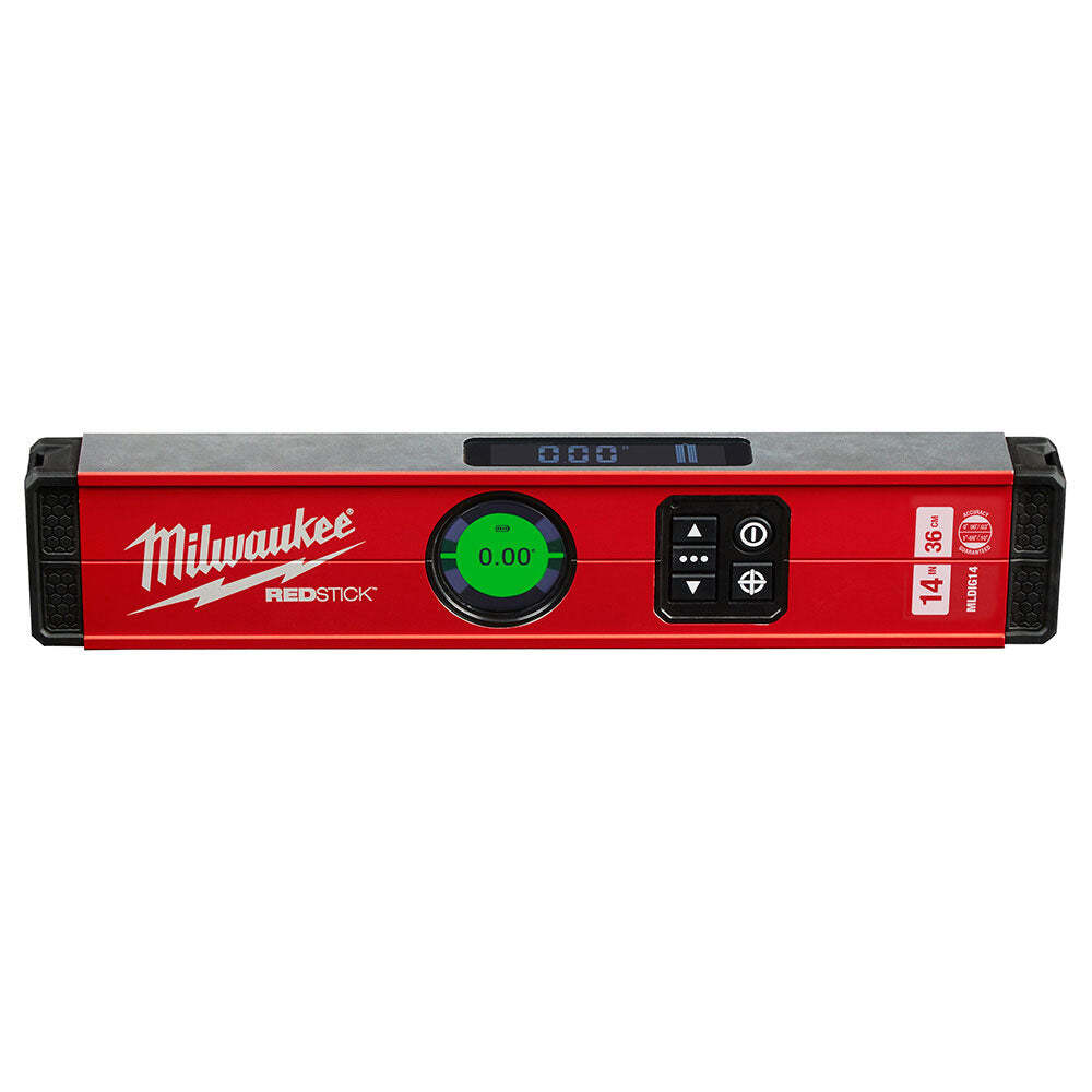 Milwaukee MLDIG14 14" REDSTICK Digital Level w/ PIN-POINT Measurement Technology