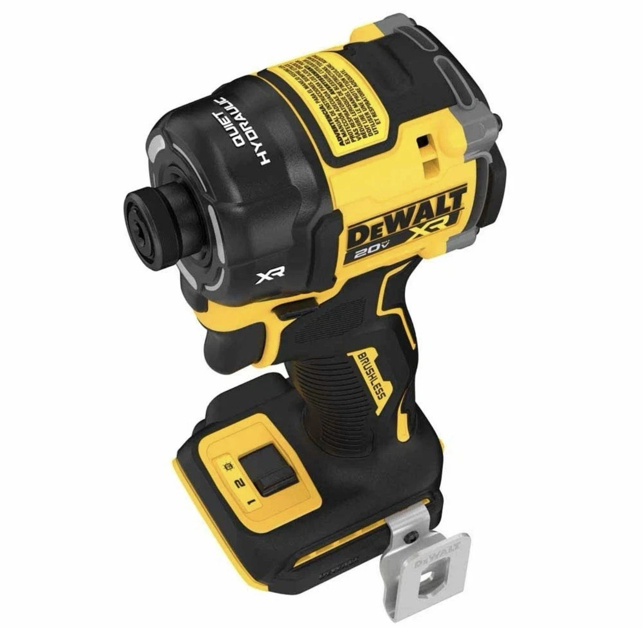 DEWALT 20V MAX XR 1/4 Inch Cordless Quiet Hydraulic Impact Driver DCF870B
