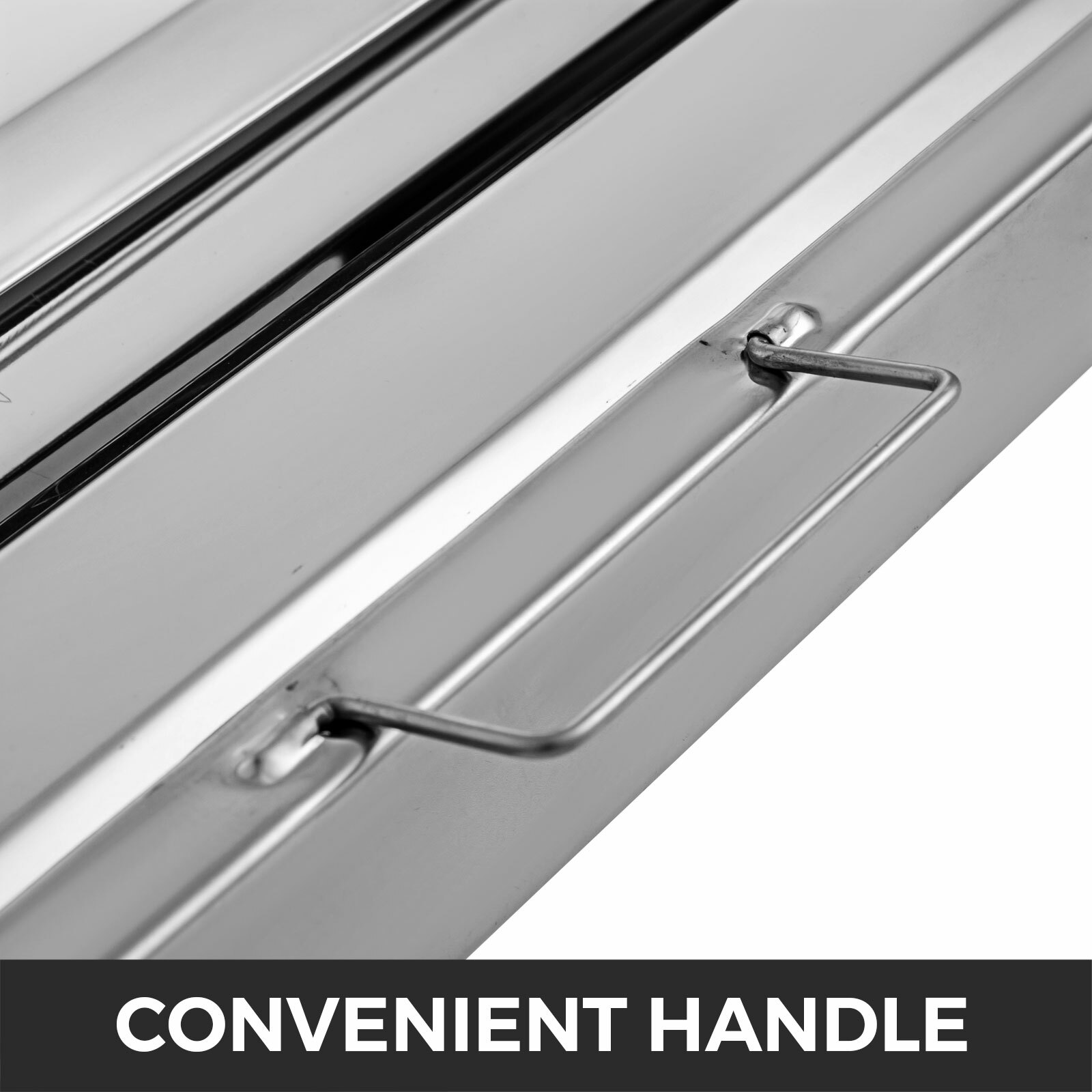 VEVOR 6PCS 20"x20" Stainless Steel Hood Grease Commercial Exhaust Filter Baffle