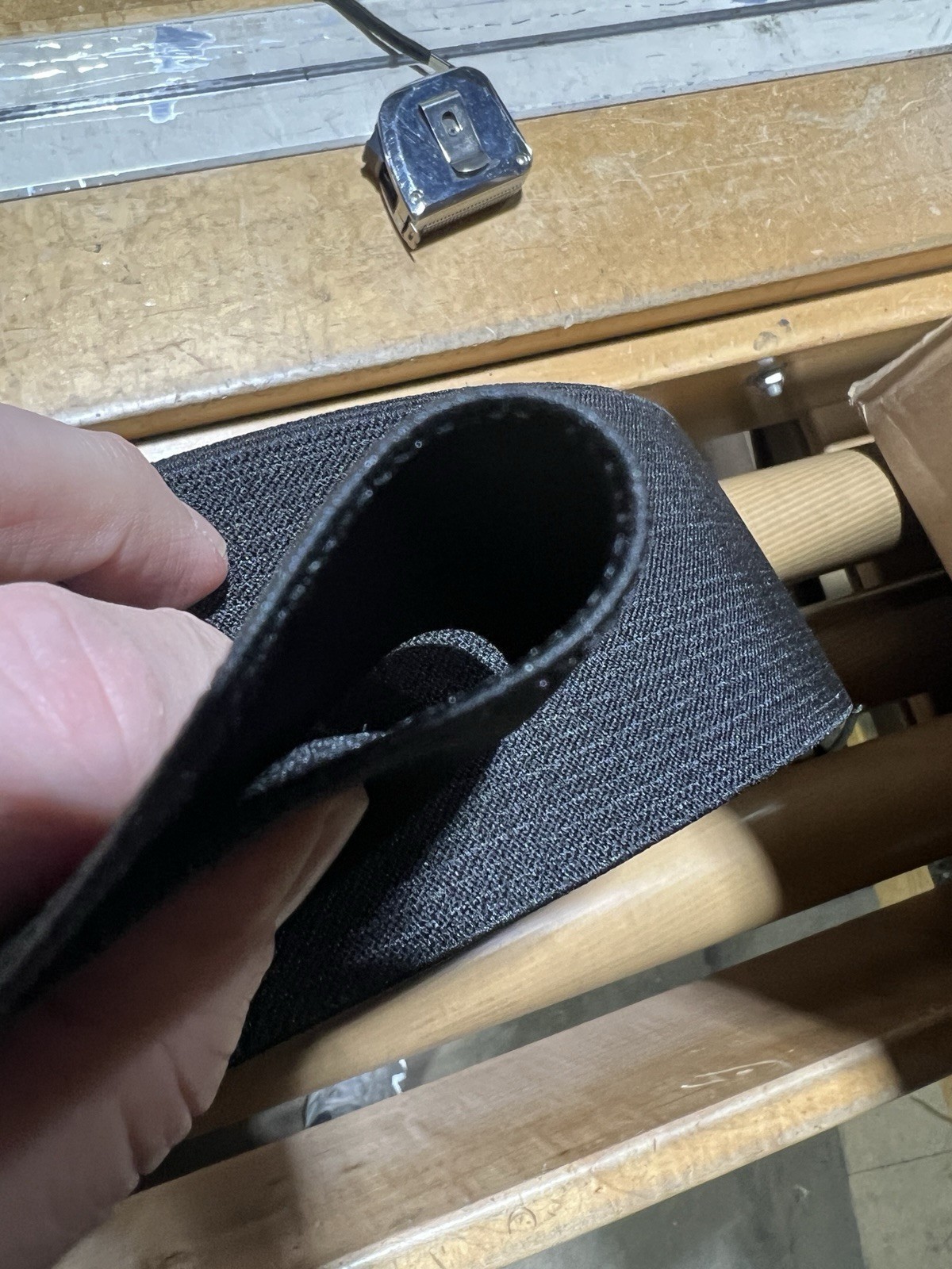 3in Wide Military Grade HD Elastic By-The-Yard - Black