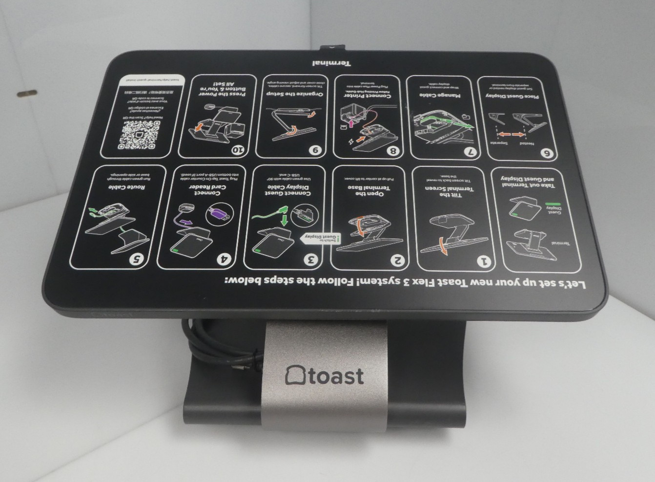 Toast Flex 3 POS Terminal TT300 Cosmetic Imperfections