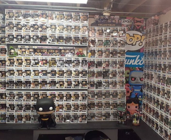 Funko Pop display case by Mk Kubbies 2-PACK Holds 24+pops