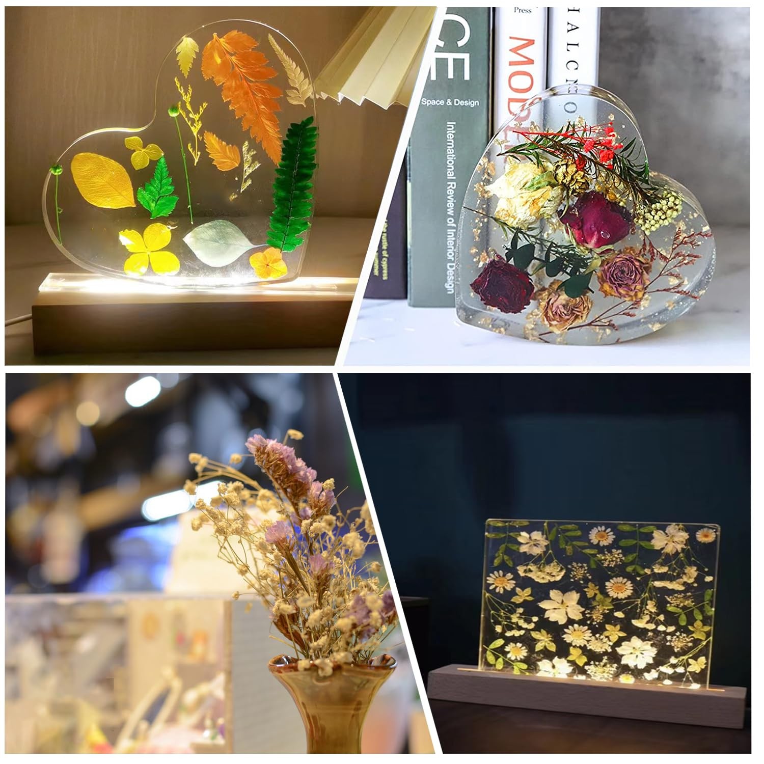 Large Resin Molds,Rectangle Silicone Molds for Resin Casting,Epoxy Resin Casting