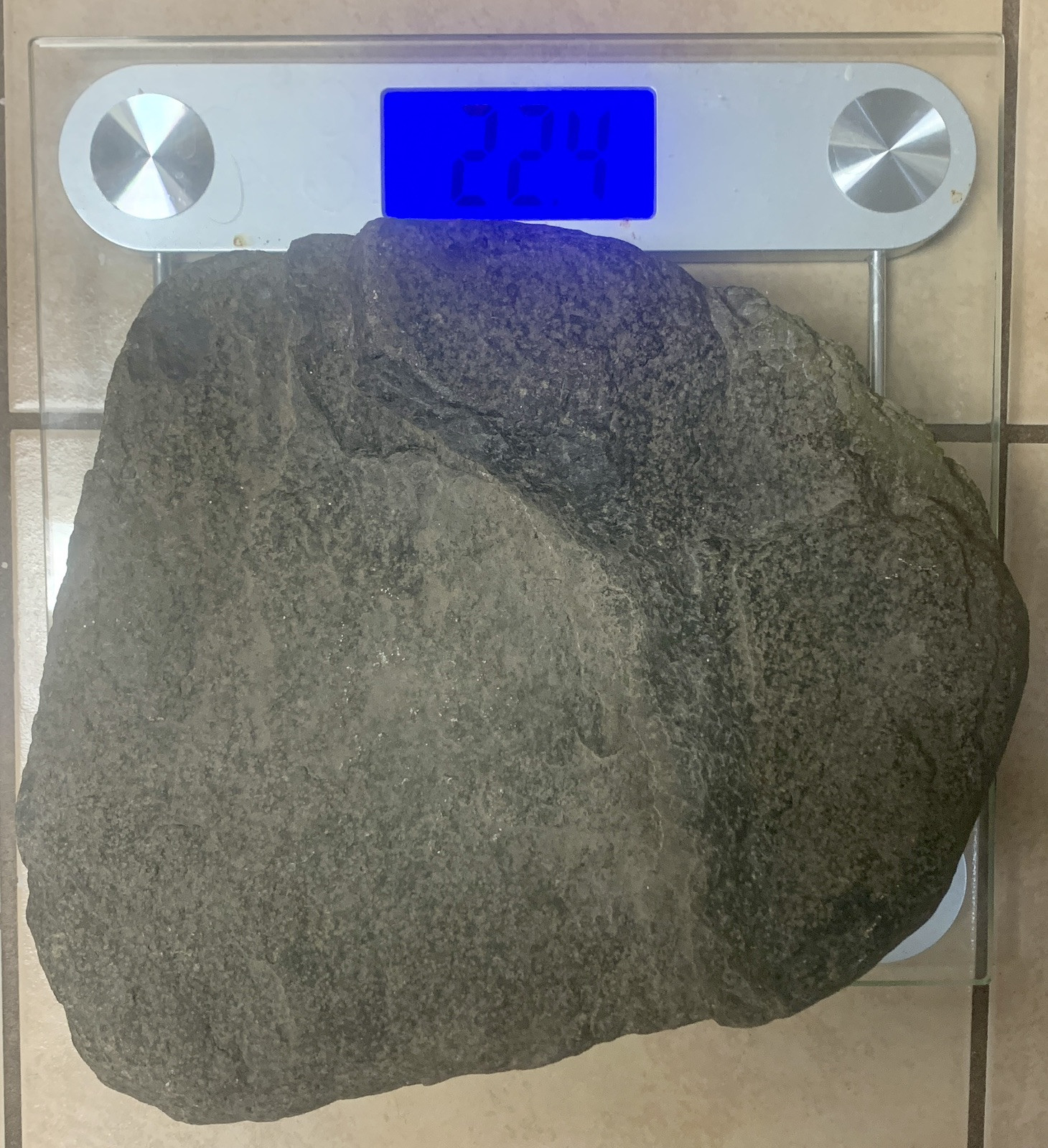 Native American Indian Artifact 22lb Grinding Stone BELL Pestle 2.75”