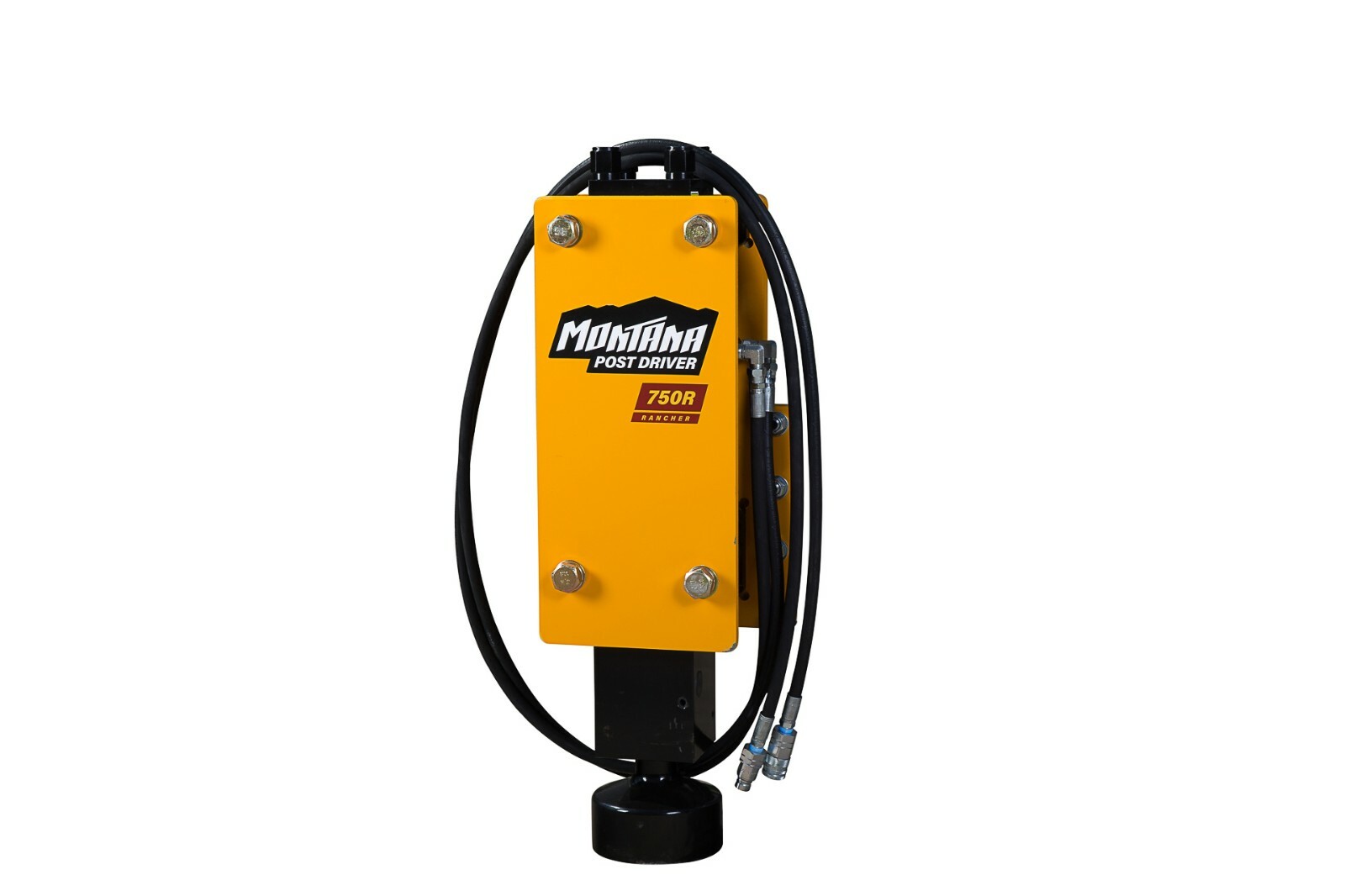 Montana 750 Rancher Hydraulic Fence Post Driver Bobcat Excavator Quick Exchange