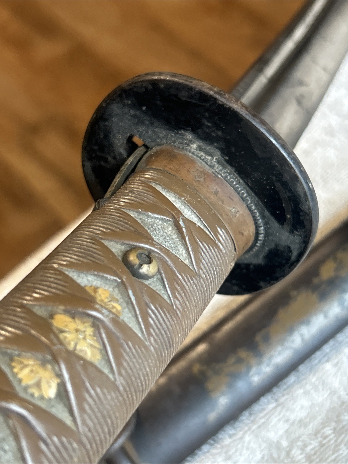 Nice WWII Japanese Shin Gunto Type 95 NCO Sword Free Shipping Tokyo Arsenal Free