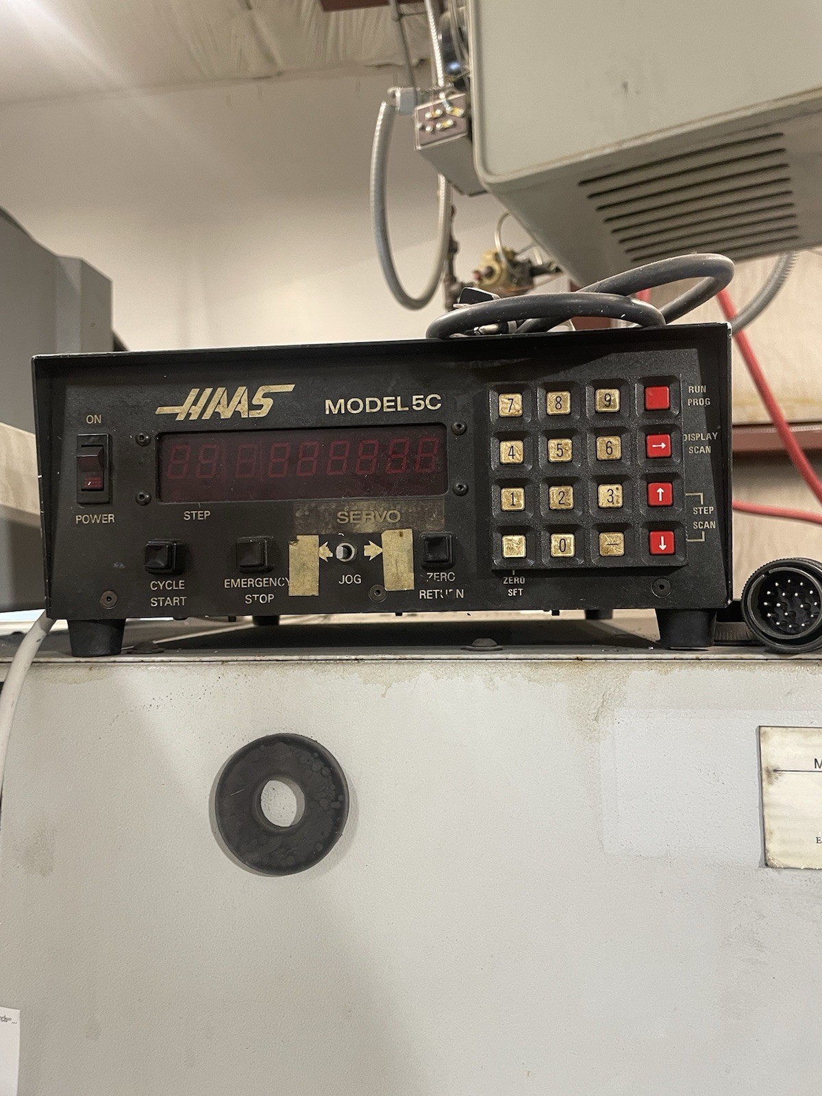 Haas 4th Axis Rotary Table Dc With Control Box And Adapter Cable