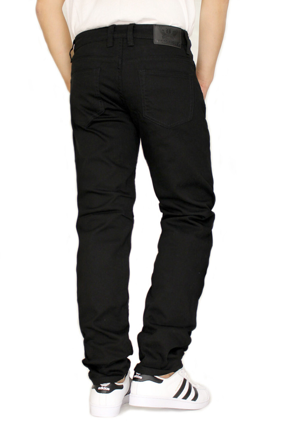 Victorious Men's Slim Fit Colored Denim Jeans Stretch Pants GS21 - FREE SHIP