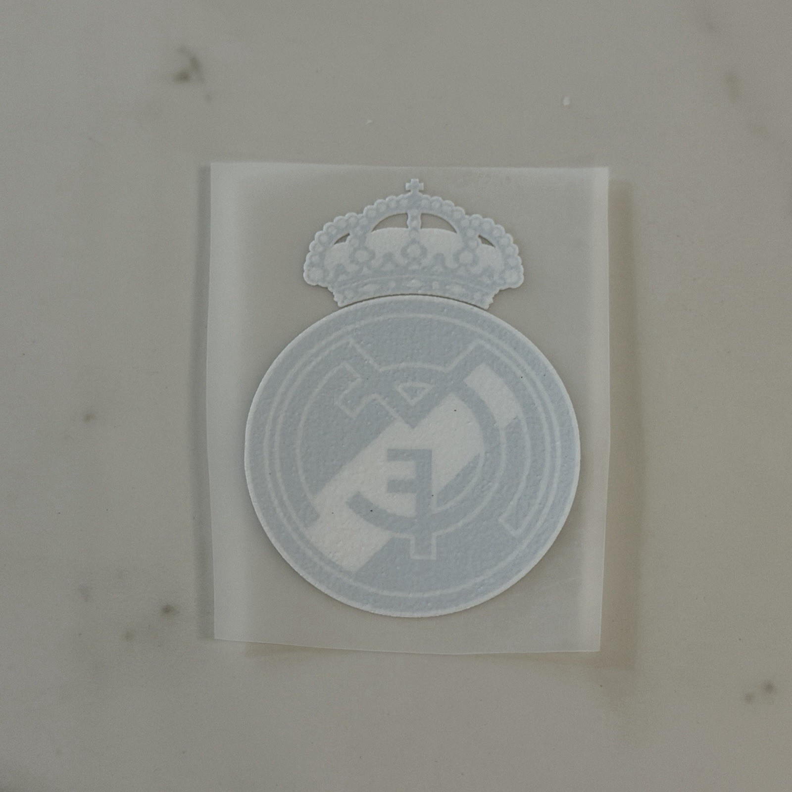 2015-16 Real Madrid Away Crest Logo Badge Patch Replacement Grey Gray