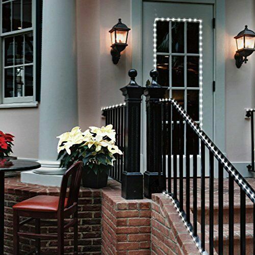 Cool White Thick LED Rope Light Accent Indoor Outdoor 10/20/25/50/100/150FT/300F