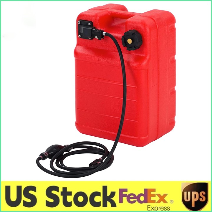 6Gallon Portable Tank,Marine Tank,Outboard Boat Gas Tank With Line,Easy to Carry