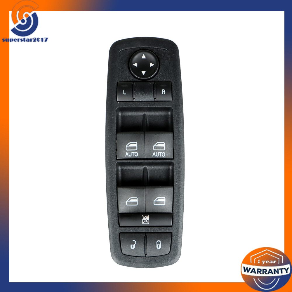 Left Window Control Switch Driver Side Power For 2011-2016 2017 Dodge 4-Door