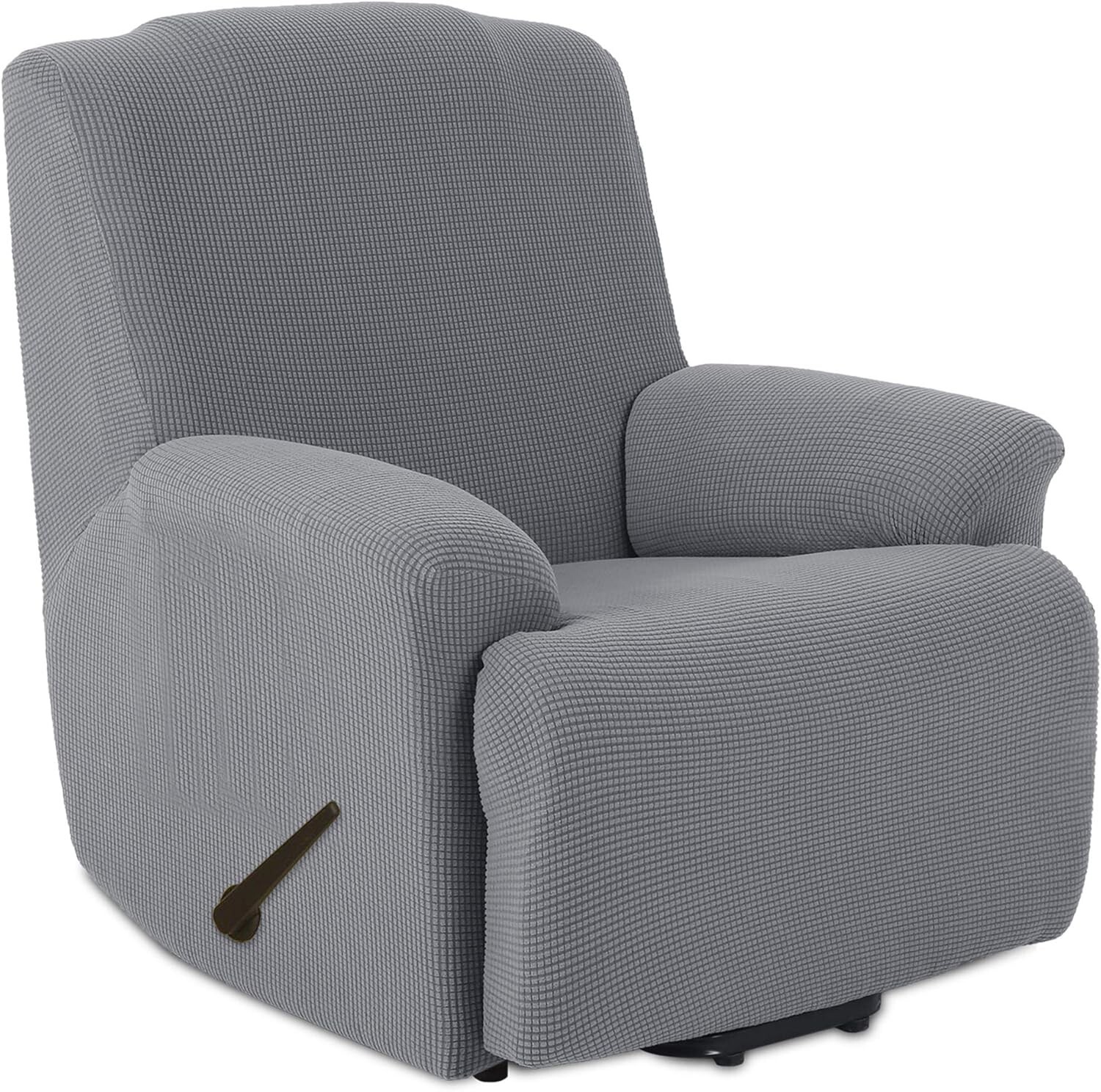 Stretch Recliner Chair Cover, Recliner Cover wiht Jacquard Fabric, Chair Covers