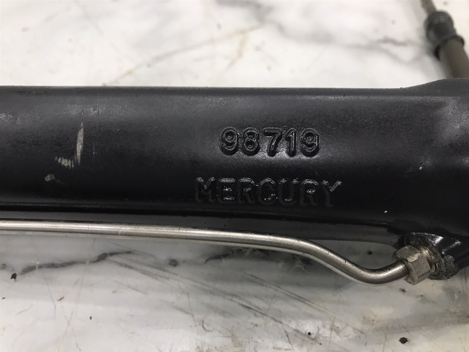 Mercury marine MerCruiser Alpha Bravo trim tilt lift hydraulic cylinders NO SALT