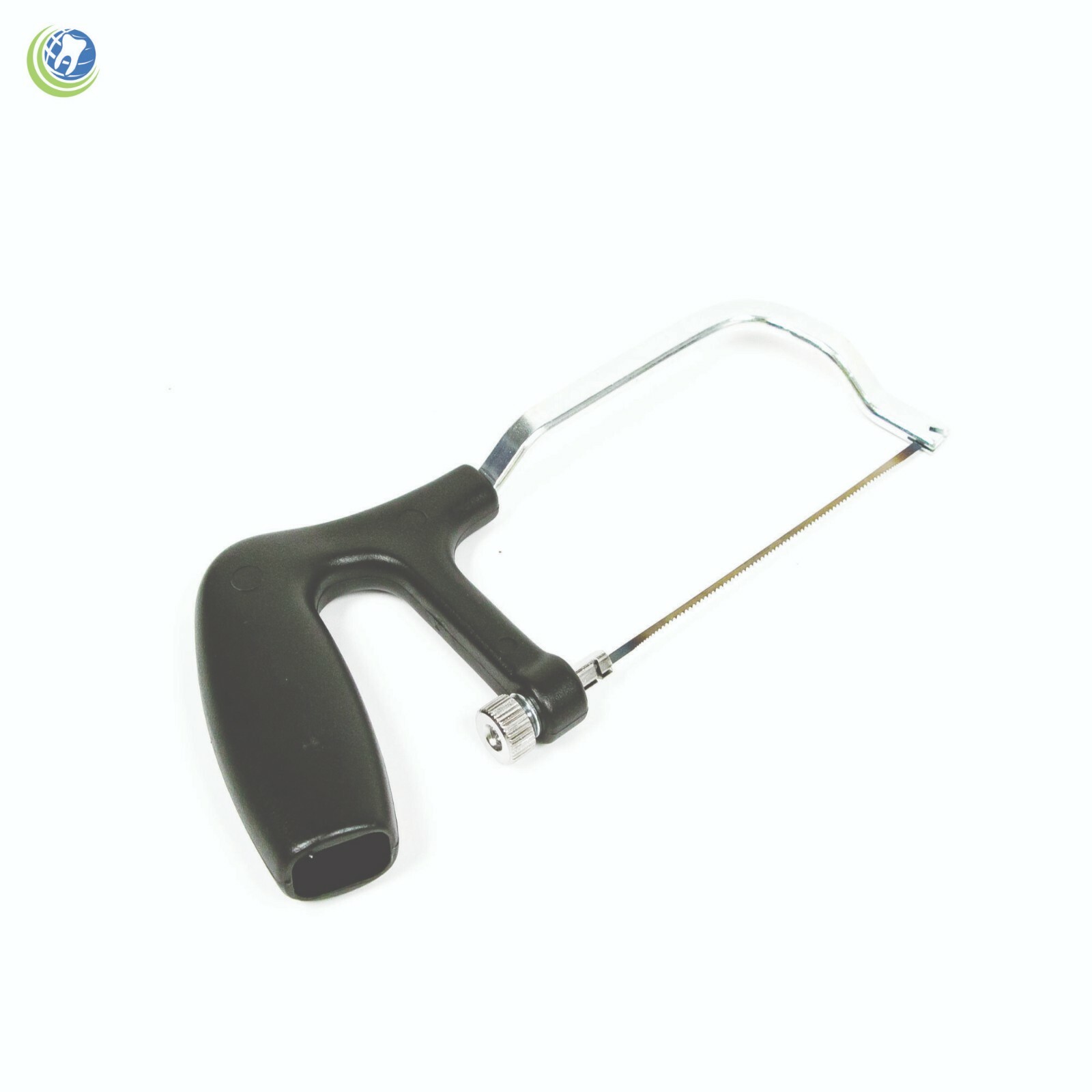 Dental Laboratory Adjustable Offset Saw Frame for 5" Pinned Blades Cuts Plaster