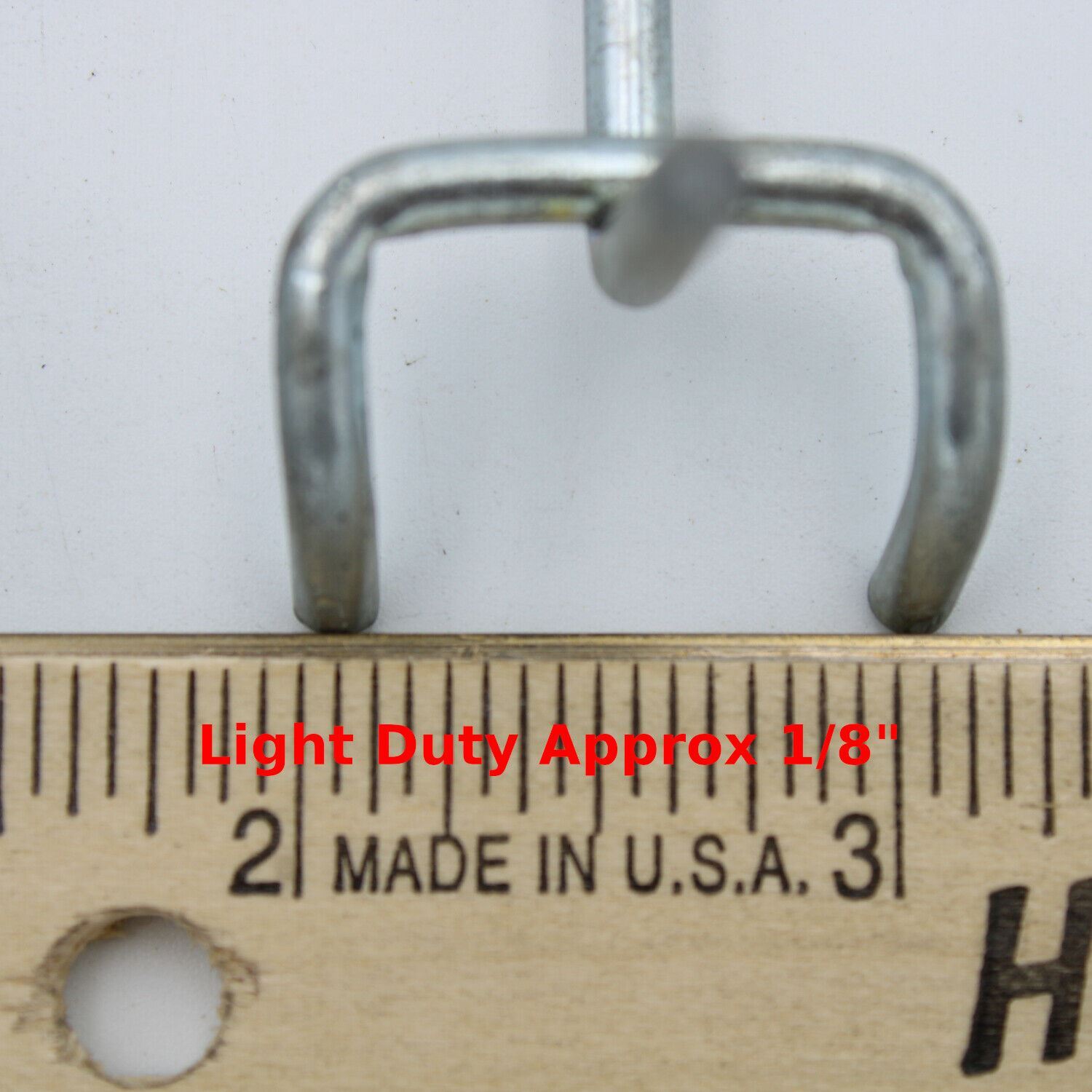 Retail Garage Storage Peg Board Hooks Pick your Size Length Quantity