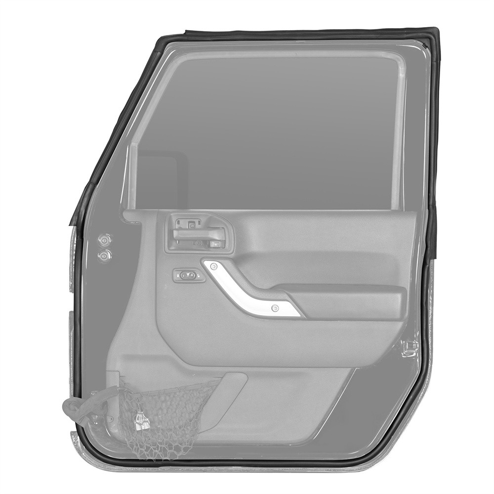 Front Passenger Door to Body Weatherseal Assembly For 2007-2018 Jeep Wrangler JK