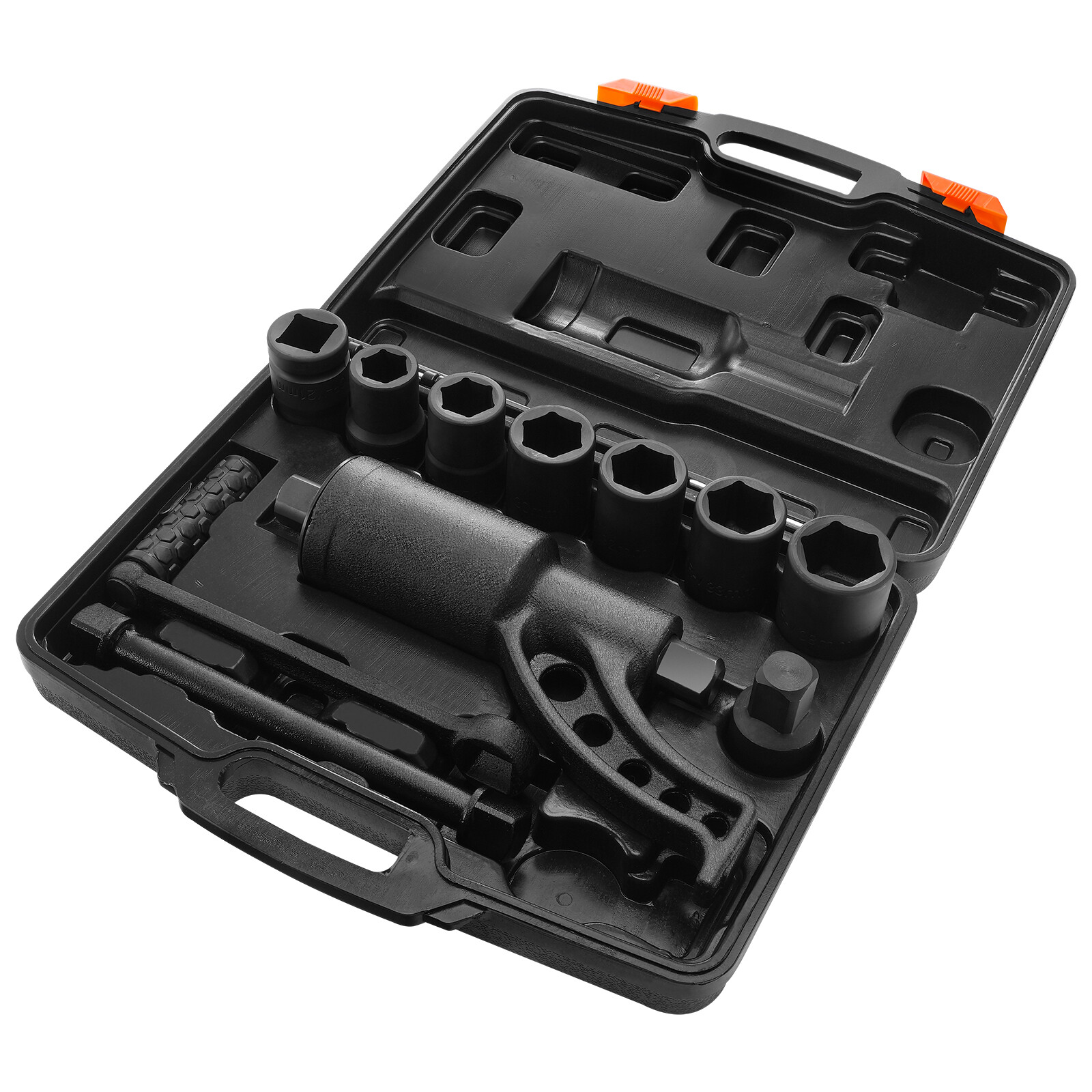 Torque Multiplier Set 1:64 Wrench Lug Nut Labor Saving Lugnuts with 8 Sockets
