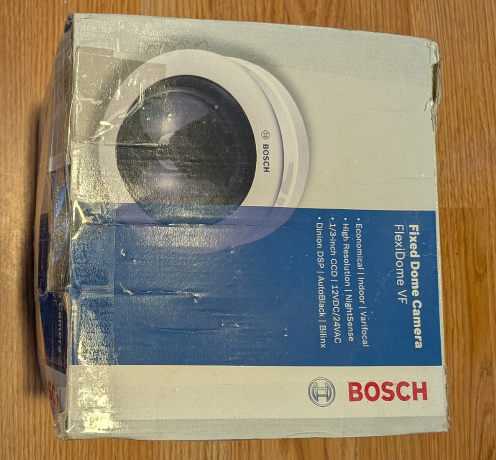 Bosch NDC-455V03-21P FlexiDome Color POE IP Camera 2.8-10mm Zoom Vandal Proof