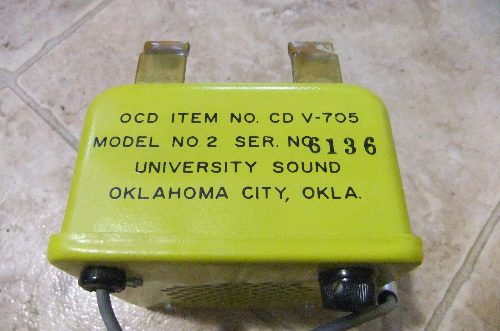 Blemished!! CDV-705 Loud Speaker and Extras!! For CDV-700 Geiger Counters!!
