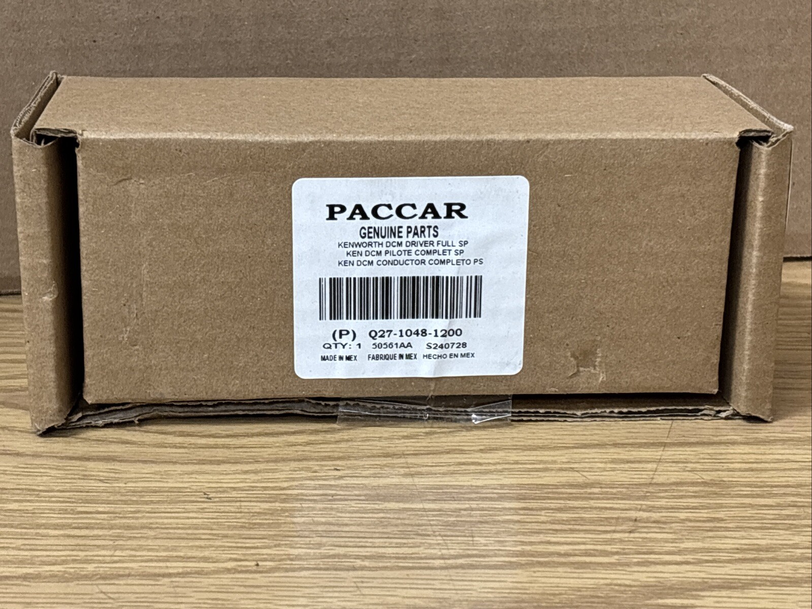 ~ NEW GENUINE PACCAR OEM KENWORTH DRIVER DOOR CONTROL MODULE ~ Q27-1048-1200