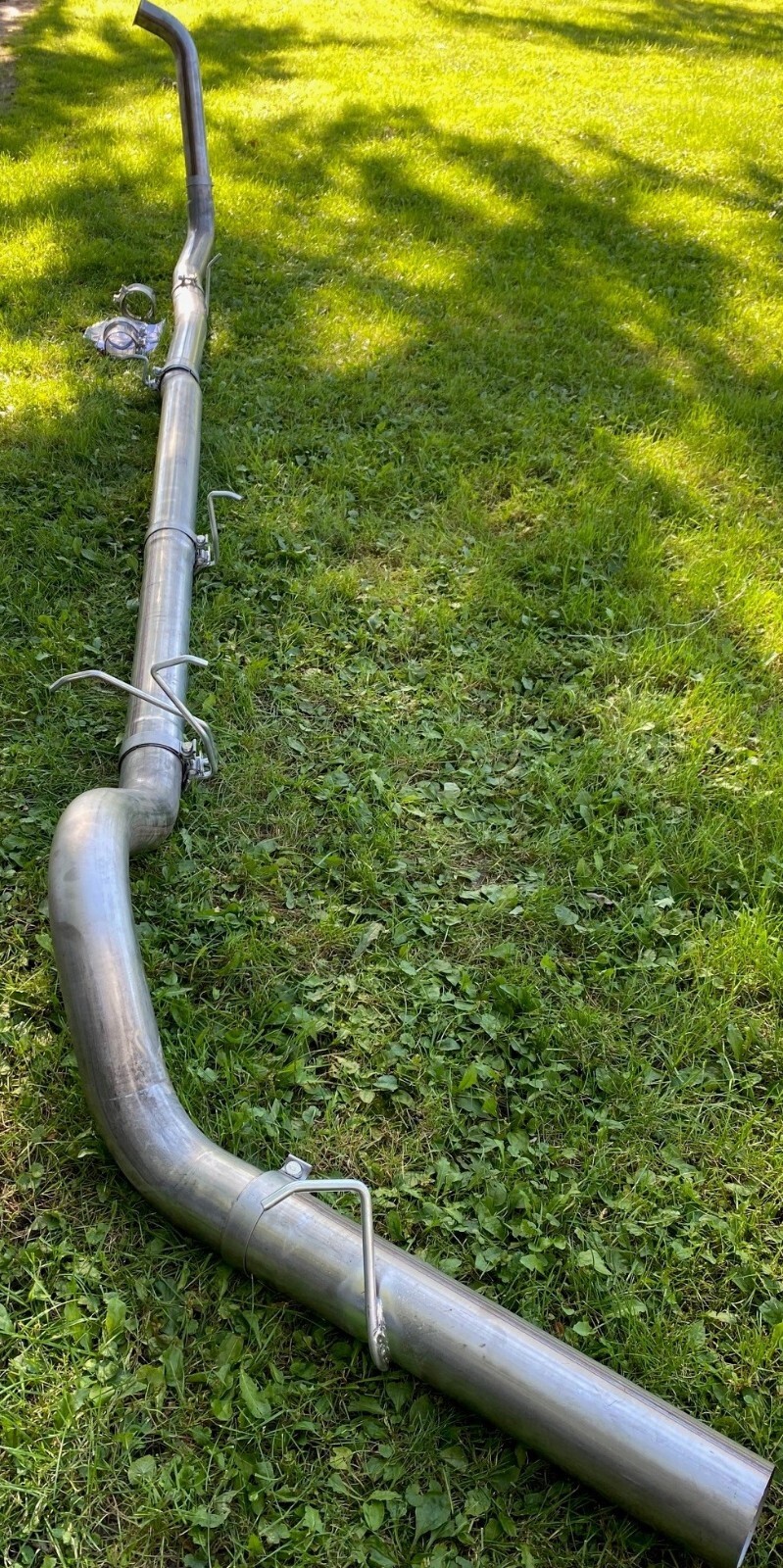 Exhaust Pipe Kit 2003-2007 Ford F250 F350 Powerstroke 6.0 409 Stainless Steel