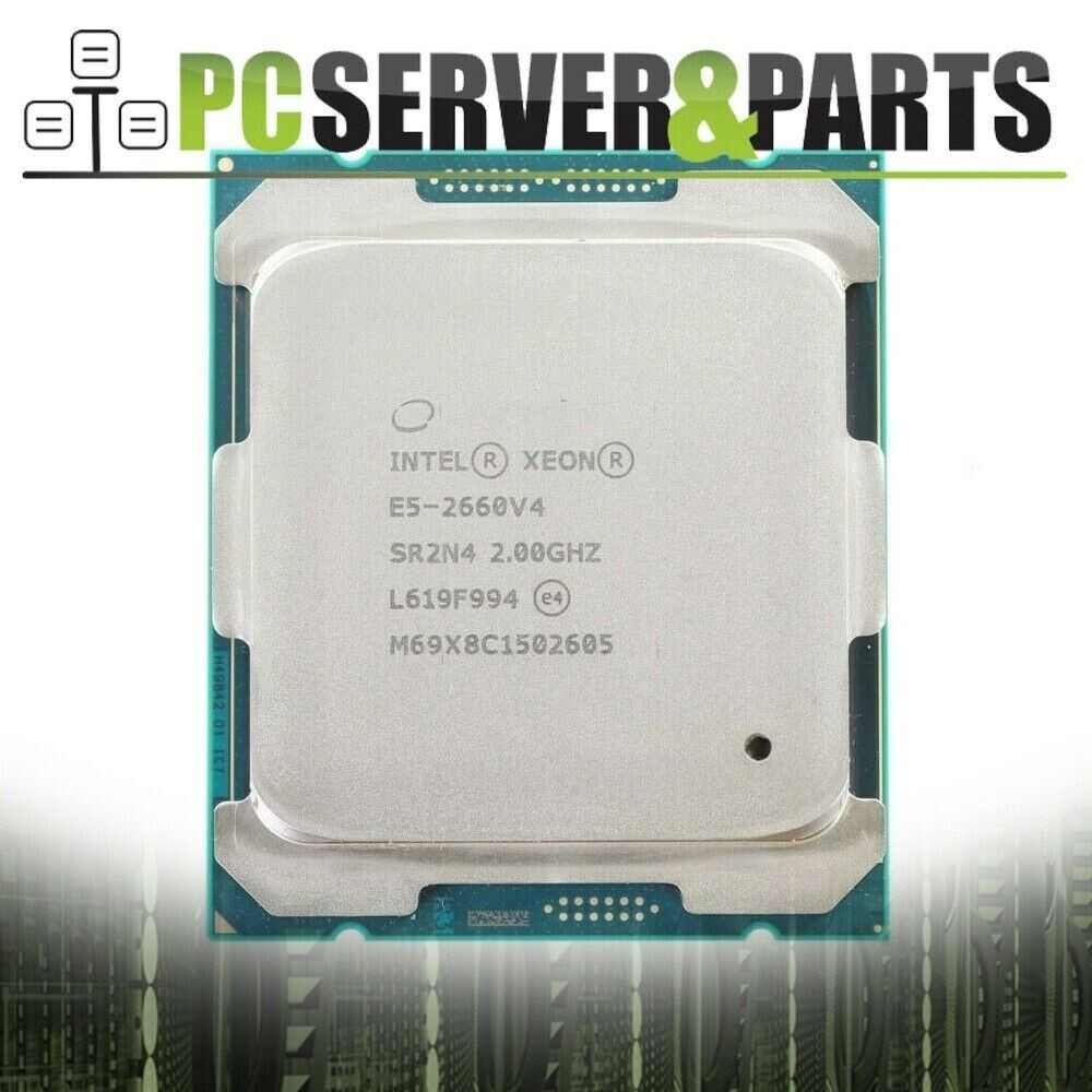 Intel Xeon E5-2660 v4 SR2N4 2.00GHz 35MB 14-Core LGA2011-3 CPU Processor