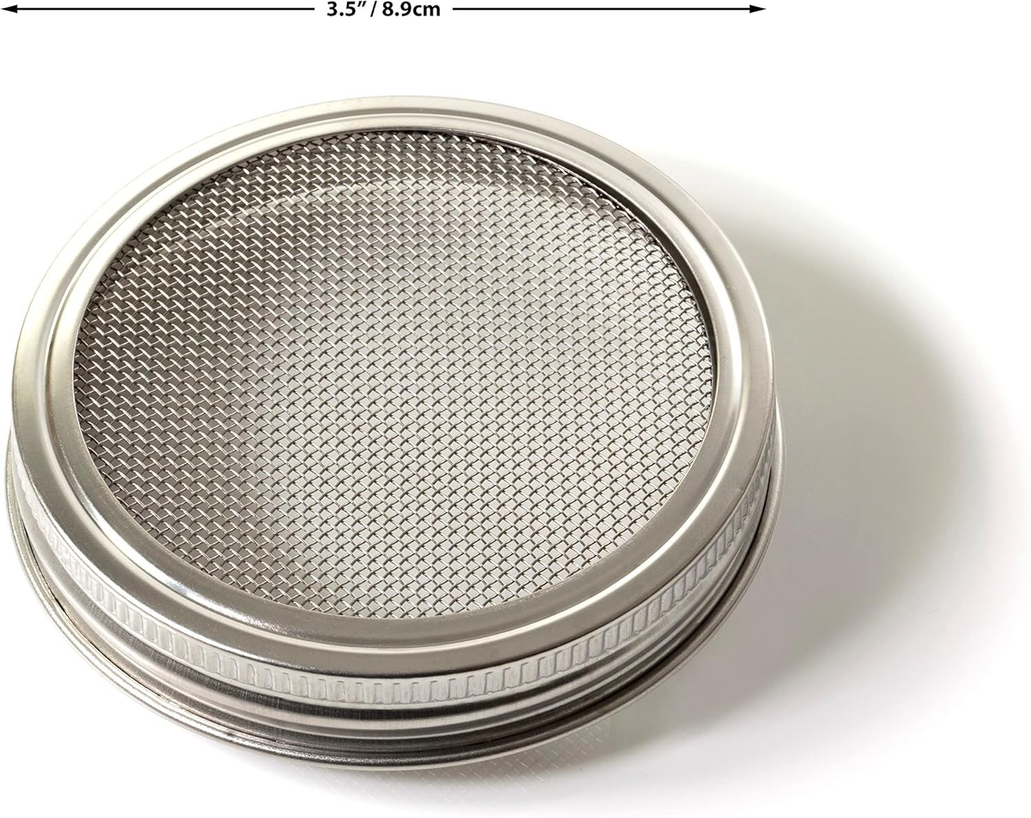 Sprouting Lids for Wide Mouth Mason Jars Mesh Seed Sprouter Covers 8 pcs